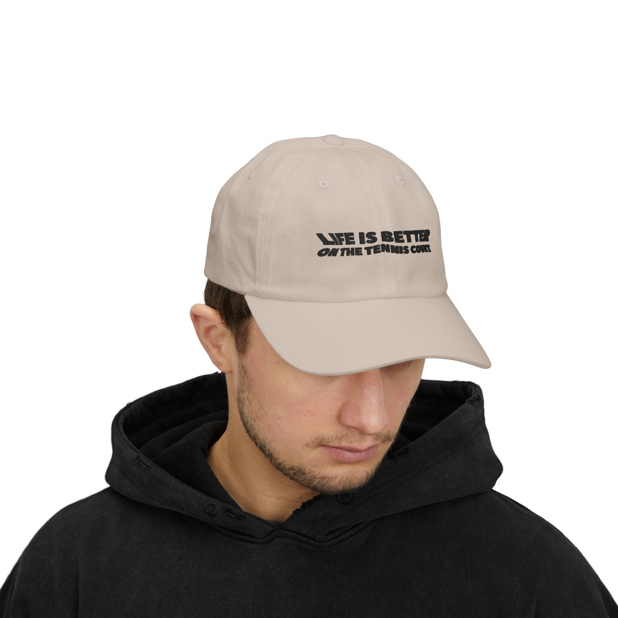 Life is Better on the Tennis Court cap
