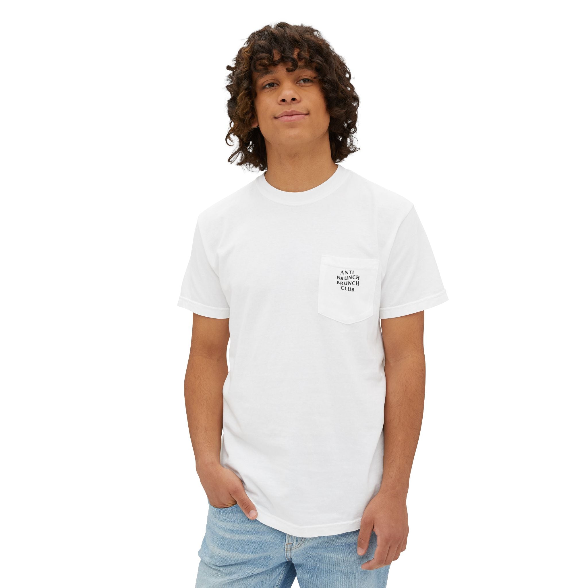 Anti Brunch Brunch Club Unisex Pocket T-Shirt