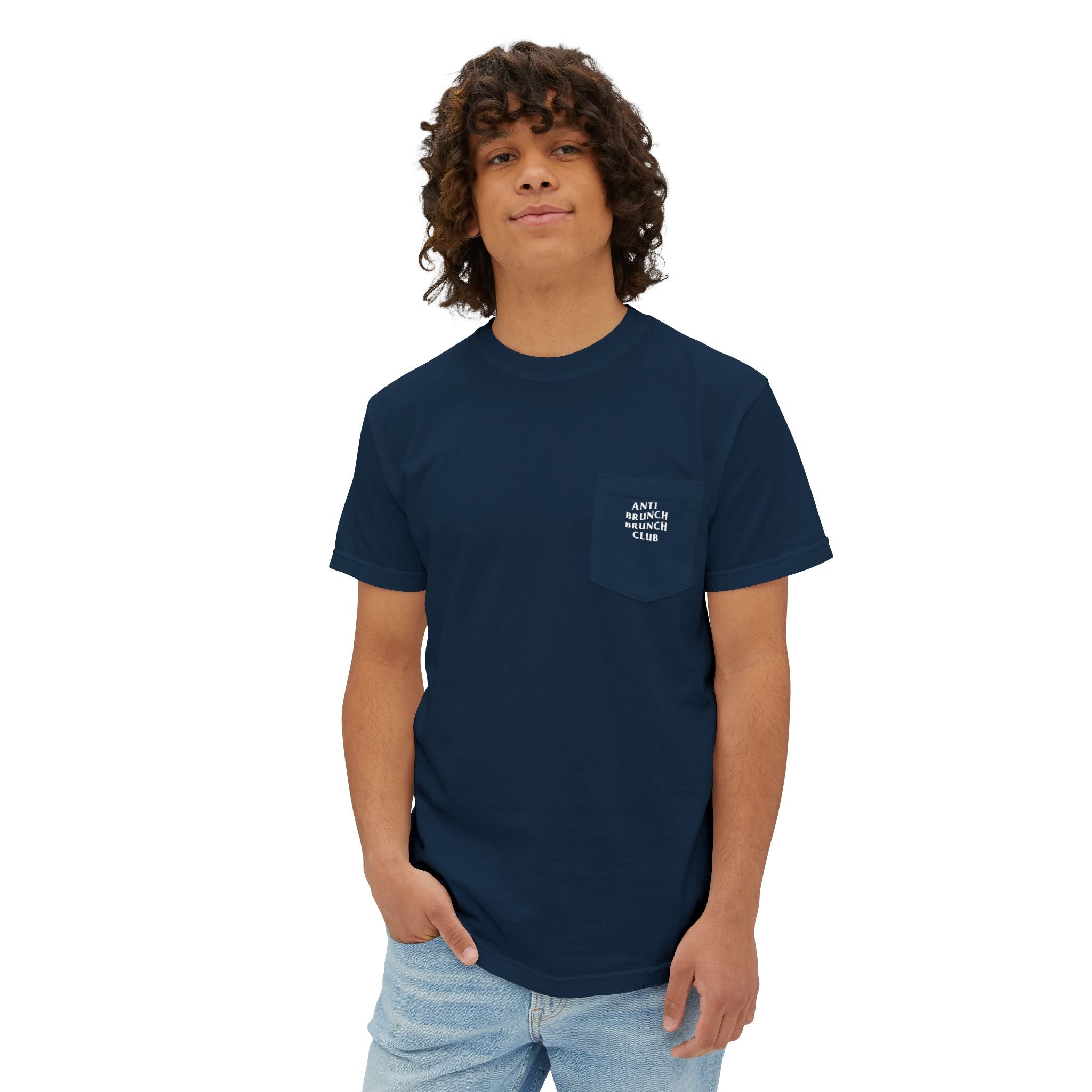 Anti Brunch Brunch Club Unisex Pocket T-Shirt