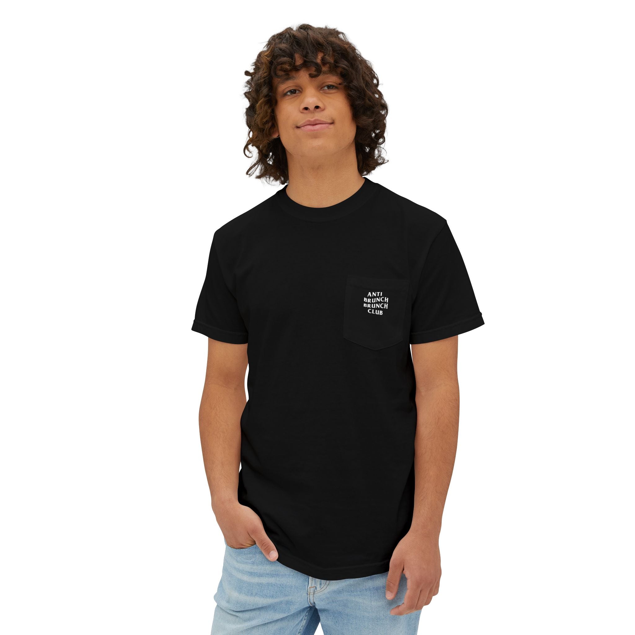 Anti Brunch Brunch Club Unisex Pocket T-Shirt