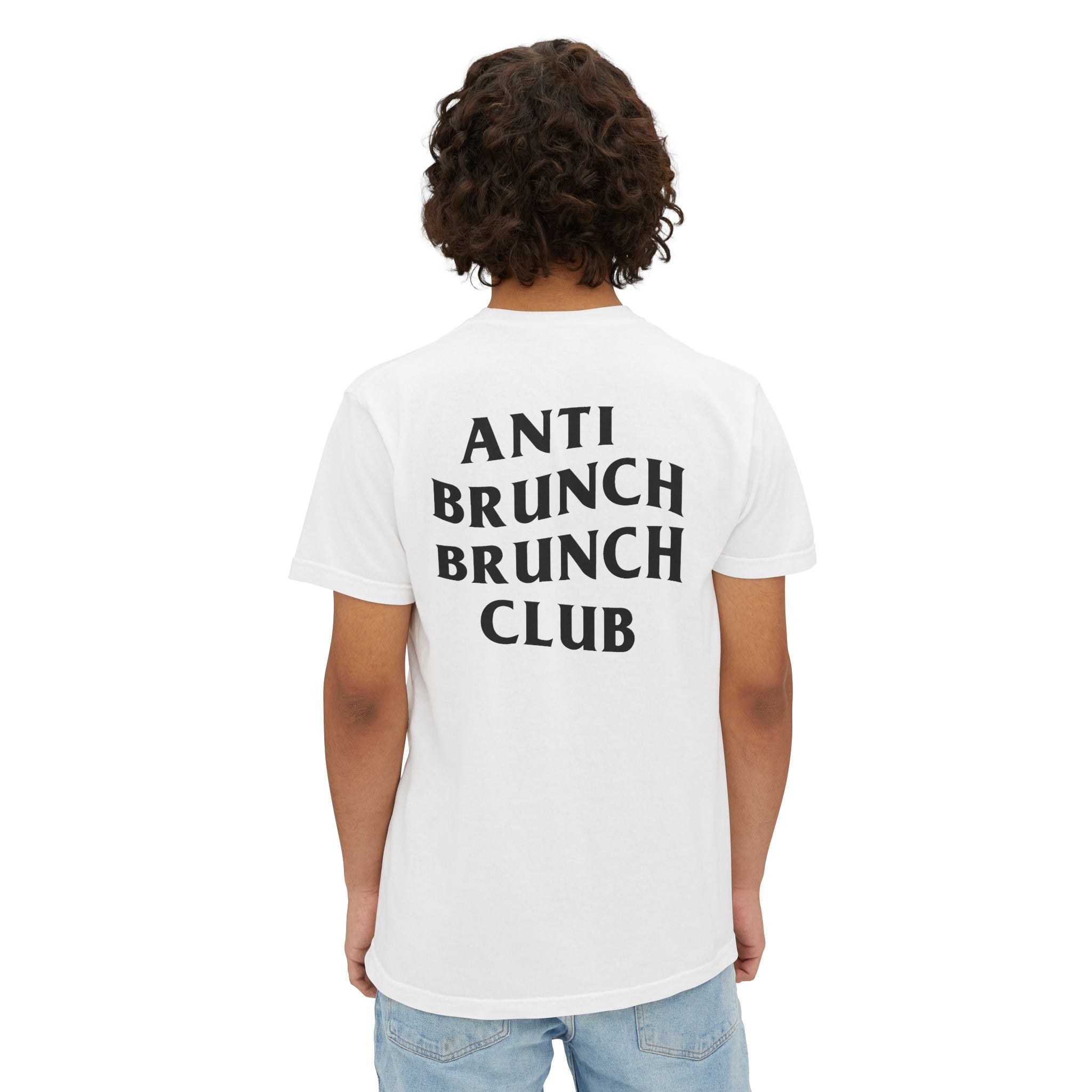 Anti Brunch Brunch Club Unisex Pocket T-Shirt