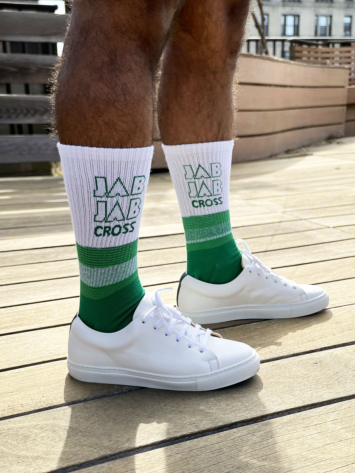 Jab. Jab. Cross. Crewsocks