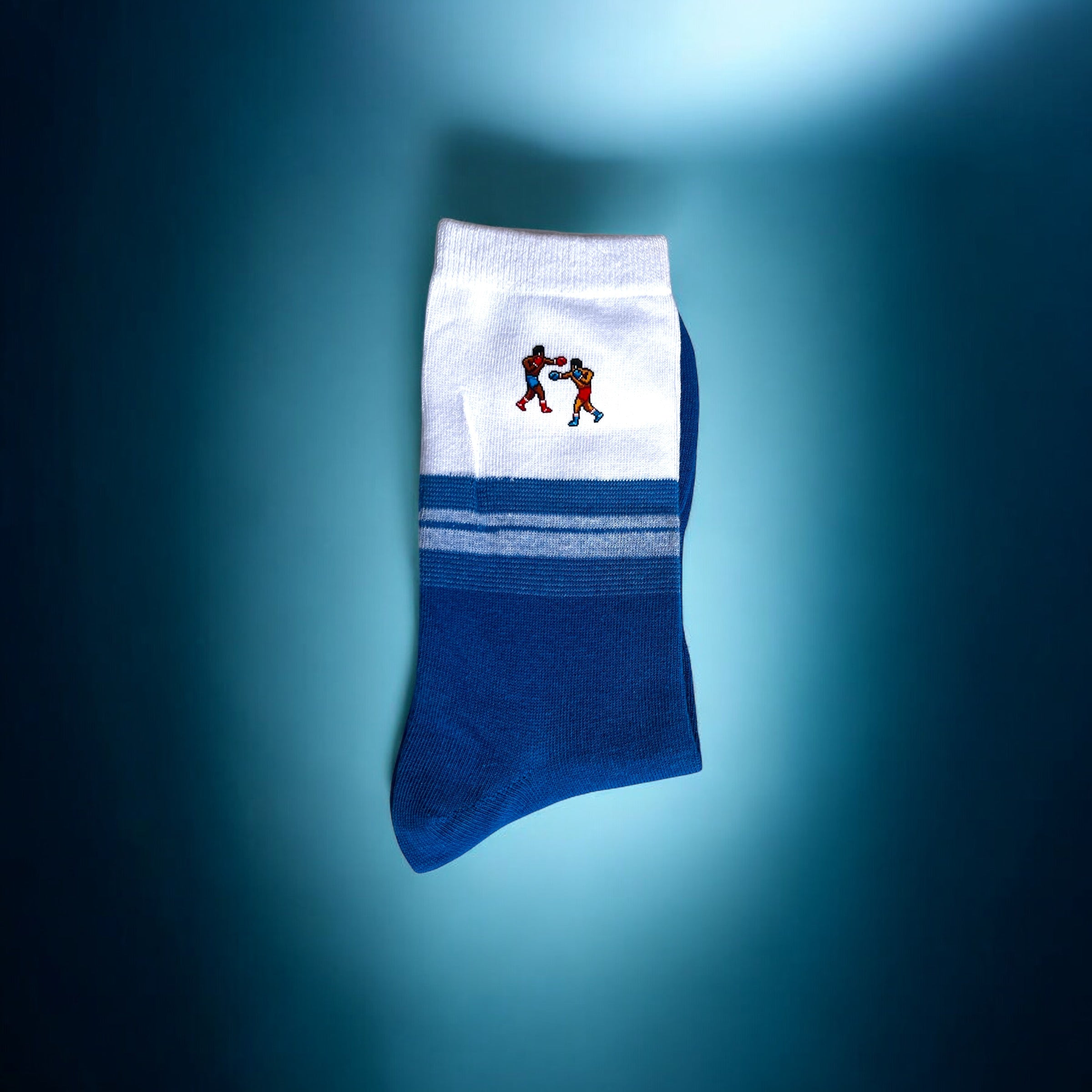 Boxers Blue Crewsocks