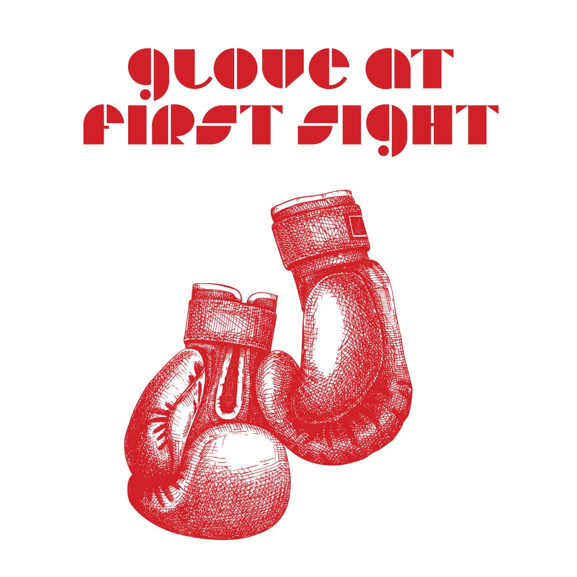 Gloves At First Sight Boxing Gloves Temporary Tattoos (Set of 2)