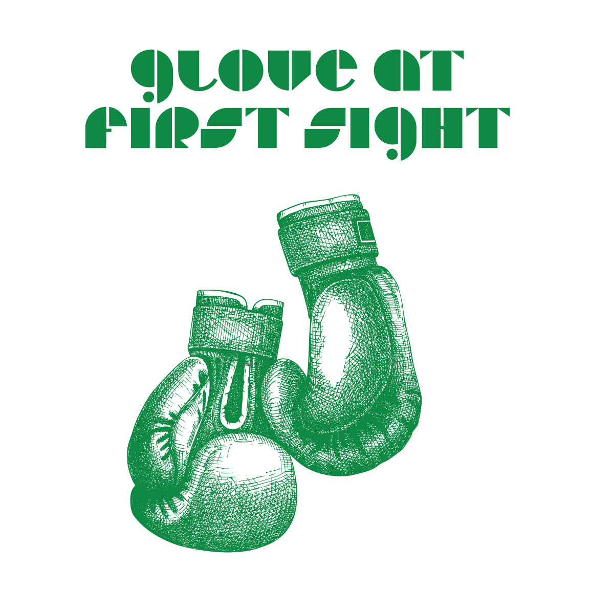 Gloves At First Sight Boxing Gloves Temporary Tattoos (Set of 2)